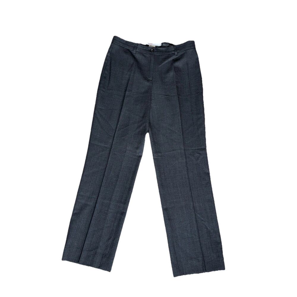Michael Kors Charcoal Dress Slacks Size 6 Lightweight Wool Work Pants Trousers
